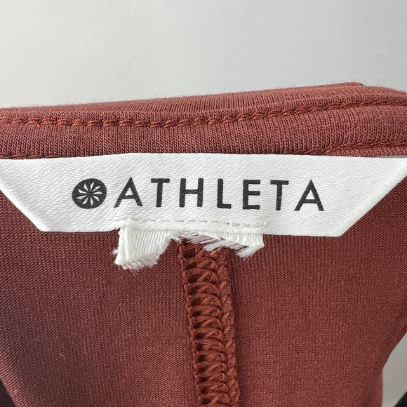 ATHLETA Stratus II Top Brown Cinnamon Soft Essence Fabric Tencel Relaxed Plus 2X - Picture 6 of 6